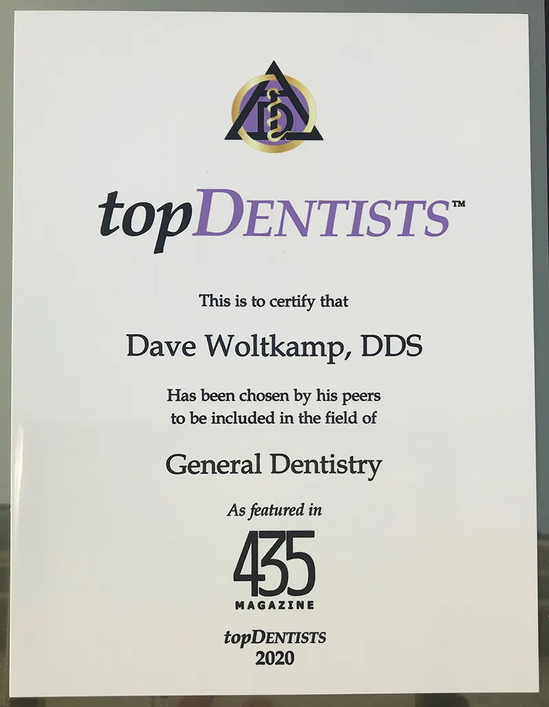 Kansas Dentist Awards